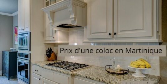 prix d'une coloc en Martinique