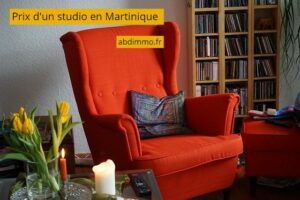 prix d'un studio Martinique